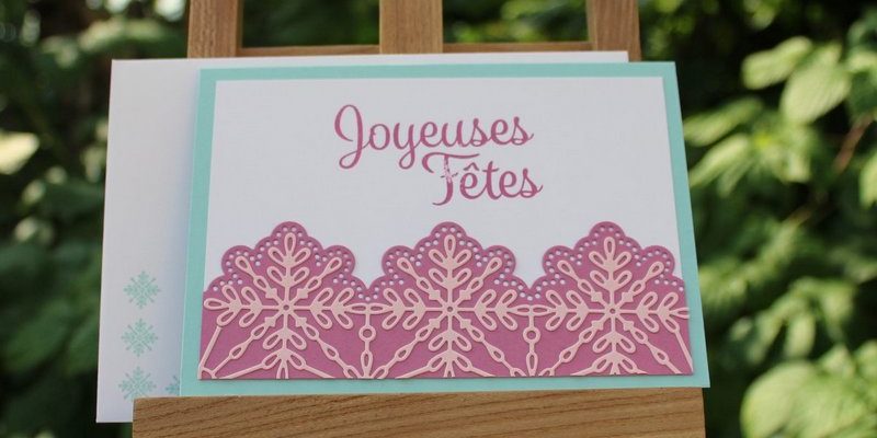 Photo de la carte flocons virevoltants