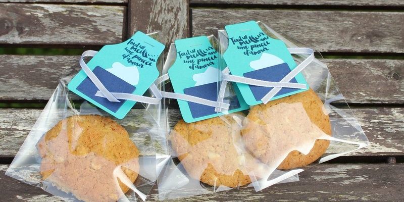 Photo du sachet de cookies tout fait maison