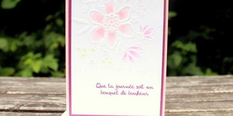 Photo de la carte charme floral