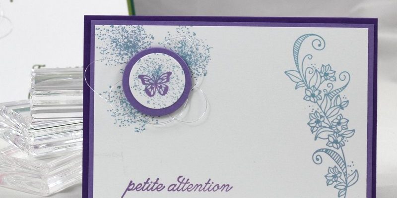 Photo de la carte petite attention et papillon