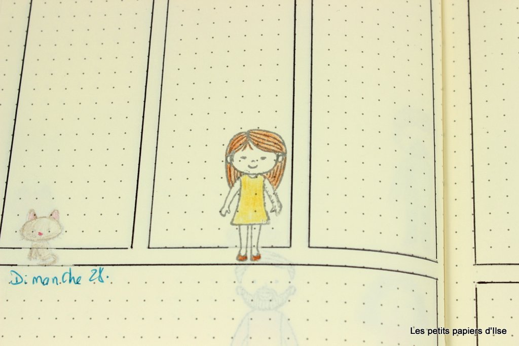 Mon bujo d'avril - Les petits papiers d'Ilse